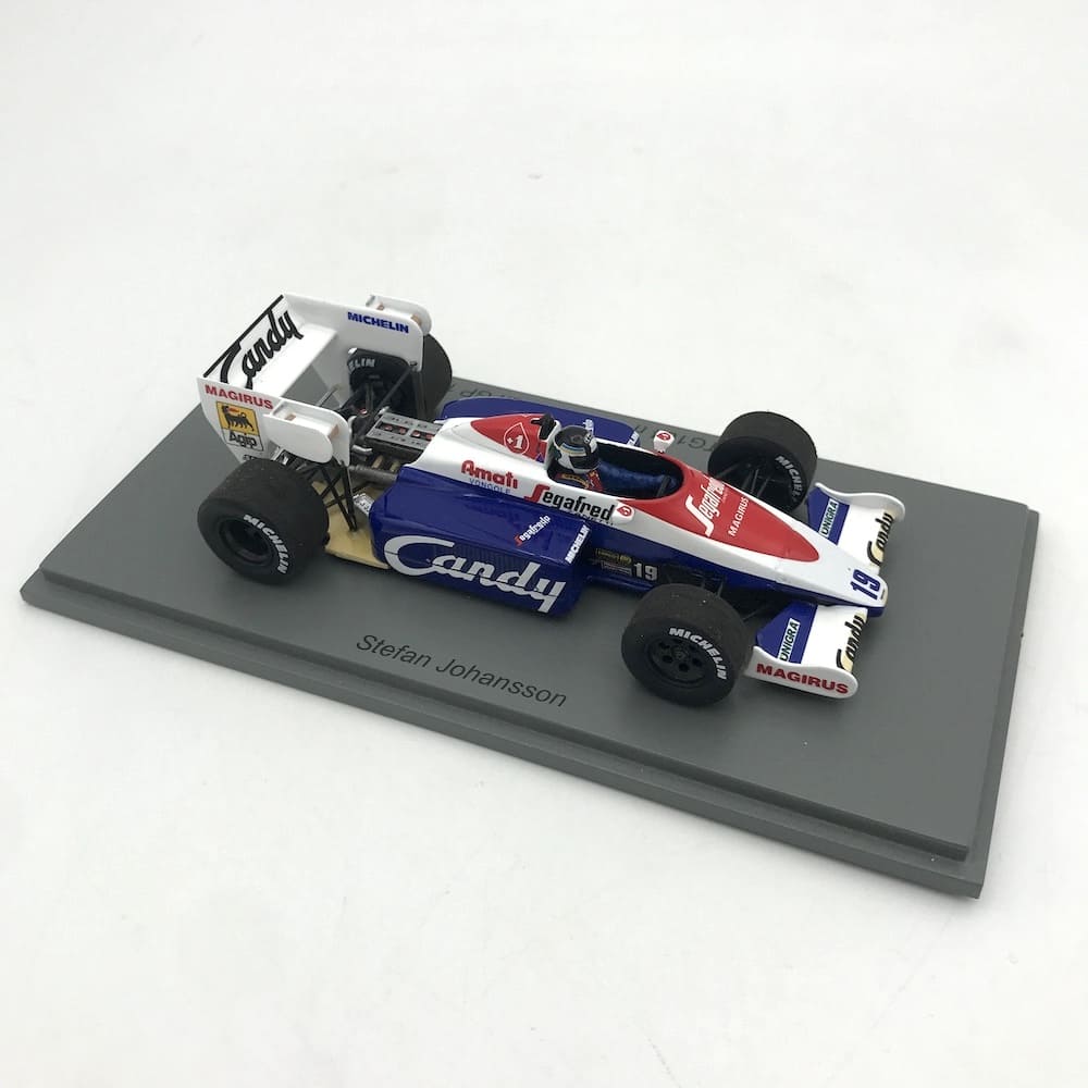 Modellino F Spark Toleman Tg Stefan Johansson N Th