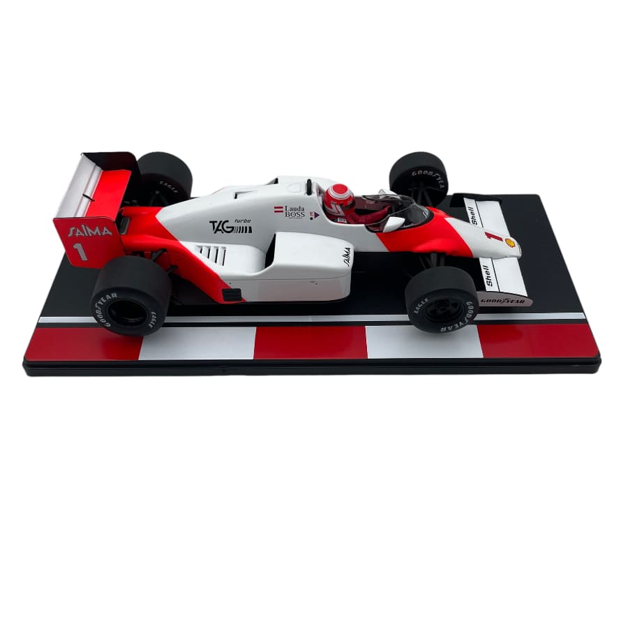 Modellino F1 MCG 1 18 McLaren TAG MP4 2B 1 Niki Lauda Winner Dutch Gp