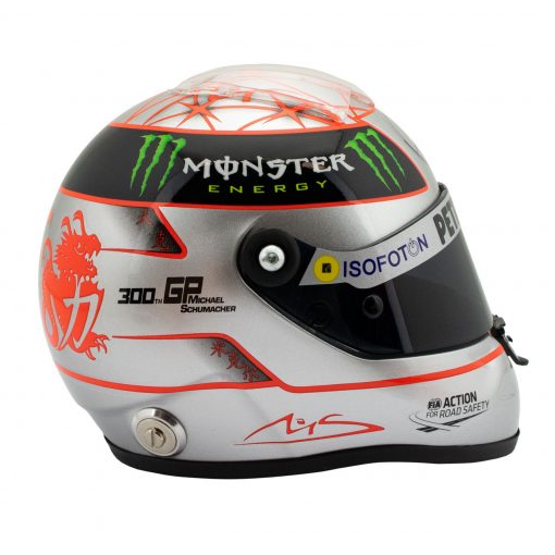 12 Michael Schumacher Helmet 300 gp Spa 5