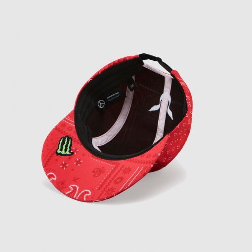 Cappellino Mercedes F1 Lewis Hamilton GP Inghilterra 2020 interno
