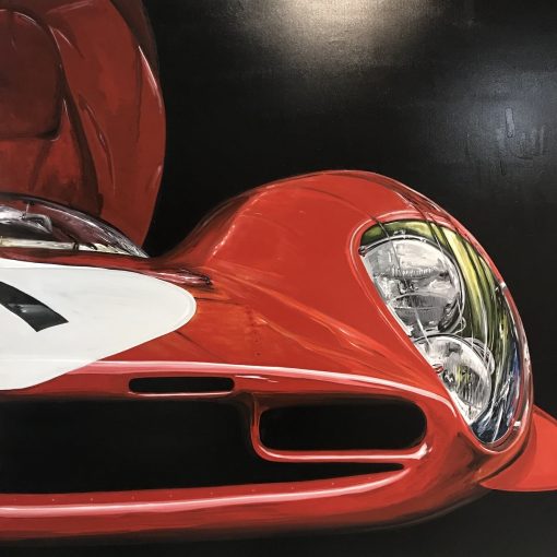 Smalti su tela '330 Le Mans' 113x120