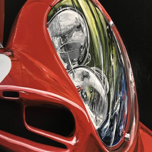 Smalti su tela '330 Le Mans' 113x120 - immagine 2