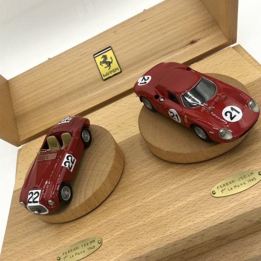 Modellino box Auto AMR 1/43 Ferrari 166 MM Ferrari 250 LM Celebrativo Le Mans 24