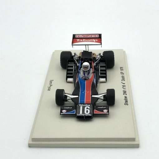 Modellino F1 Spark 1/43 Shadow DN8 n°16 4th Dutch GP 1976 Tom Pryce - immagine 3