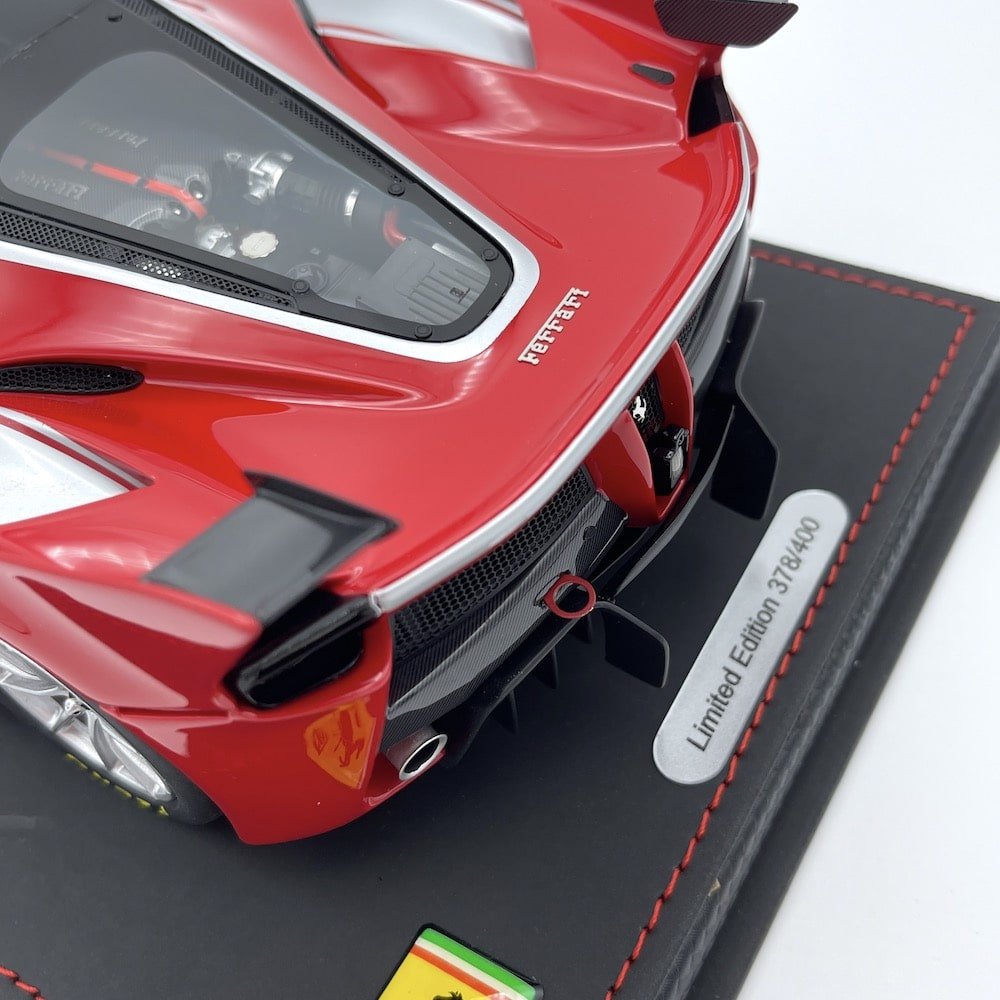 Modellino Auto BBR Models 1/18 Ferrari FXX K Abu Dhabi 2014