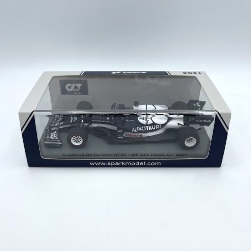 Modellino F1 Spark 1/43 Alpha Tauri AT02 Yuki Tsunoda 2021 N.22 4th Abu Dhabi Gp - immagine 4