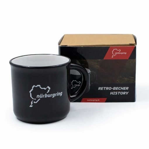 Nürburgring Tazza nera scatola