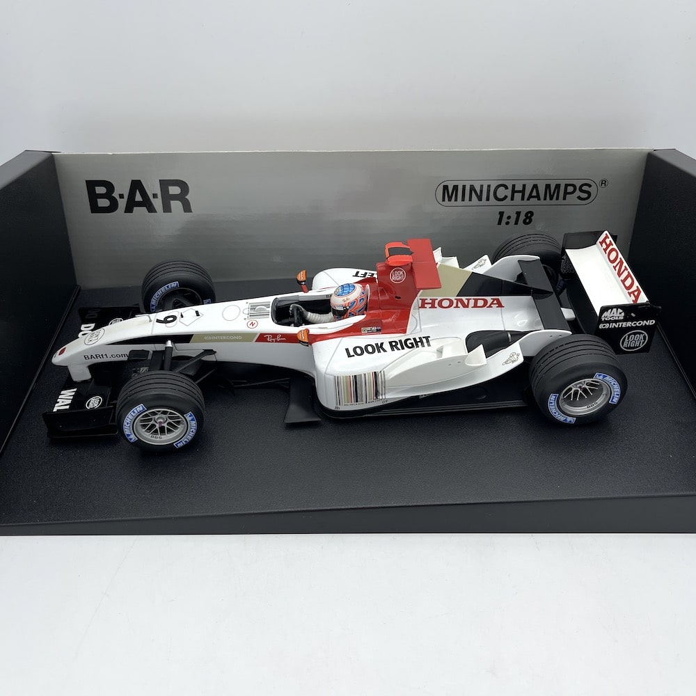 Modellino F1 Minichamps 1/18 BAR Honda 006 #9 Jenson Button