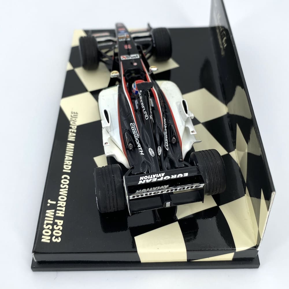 Modellino F1 Minichamps 1/43 European Minardi Cosworth PS03