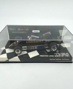 Modellino F1 Minichamps 1/43 Lotus Ford 88 Practice Long