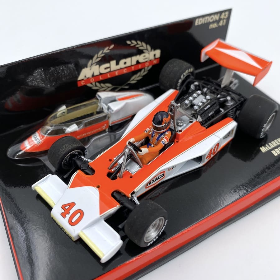 Modellino F1 Minichamps 1/43 McLaren Ford M23 British GP