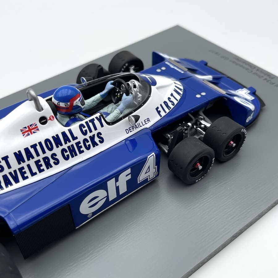 Modellino F1 Spark 1/18 Tyrrell P34 2nd Canadian GP 1977 #4