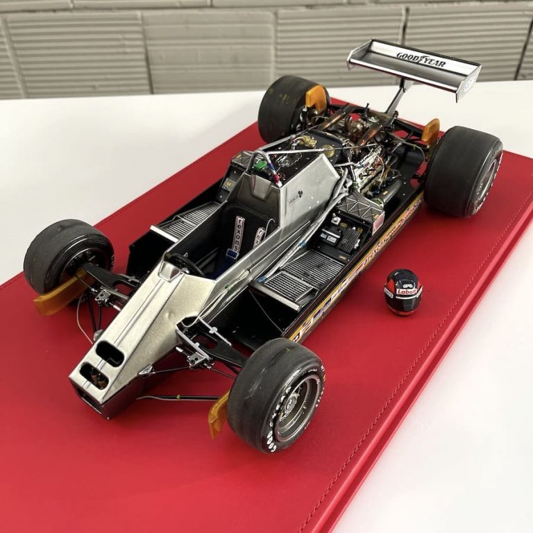 Modellino F1 Protar kit build 1/12 Ferrari 126 C2 Zolder Gp Gilles ...