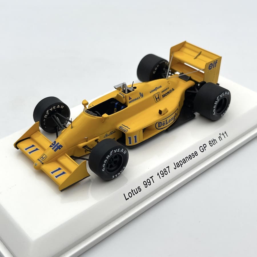Modellino F1 Spark-Reve 1/43 Lotus 99T 1987 6th position