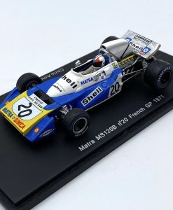 Modellino F1 Spark 1/43 Matra MS120B French GP 1971 #20 C