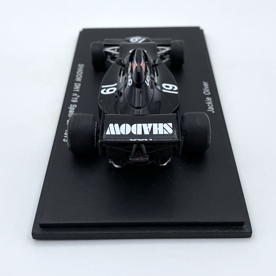 Modellino F1 Spark 1/43 Shadow DN1 Spain GP 1973 #19 J. Oliver | Motorsport  Maranello Store