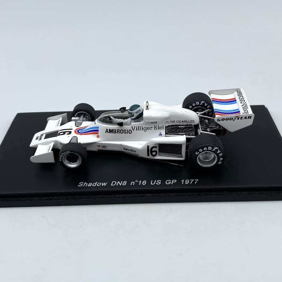 Modellino F1 Spark 1/43 Shadow DN8 US GP 1977 #16 J. P.