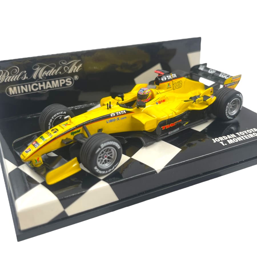 【気質アップ】 DAMAGED] Modellino F1 Minichamps 1/43 Jordan Toyota EJ15 ミニカー