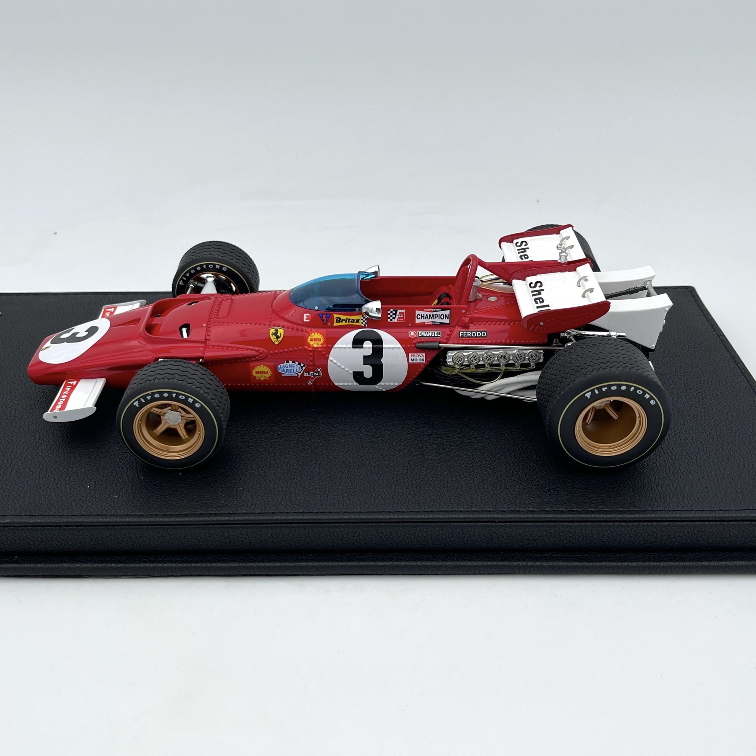 Modellino F1 Gp Replicas 1/18 Ferrari 312B Sefac N.3 Winner