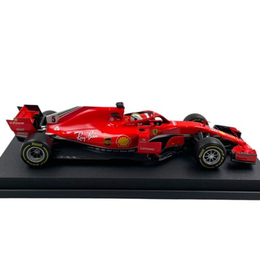 Modellino F1 Bburago 1/18 Ferrari SF71-H #5 S. Vettel - immagine 4