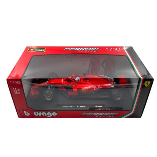 Modellino F1 Bburago 1/18 Ferrari SF71-H #5 S. Vettel - immagine 7