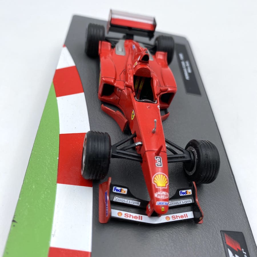 Modellino F1 Atlas Edicola 1/43 Ferrari F399 1999 #3 M. Salo