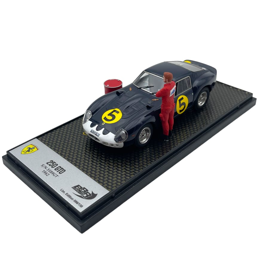 Modellino Auto BBR Models 1/43 Ferrari 250 GTO 1962 S/N 3589GT | Motorsport  Maranello Store