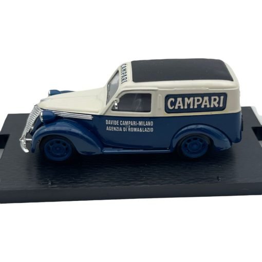 Modellino auto Brumm 1/43 Fiat 1100E Furgone veicolo commerciale Campari Stabilimento di Roma 1952 - immagine 5