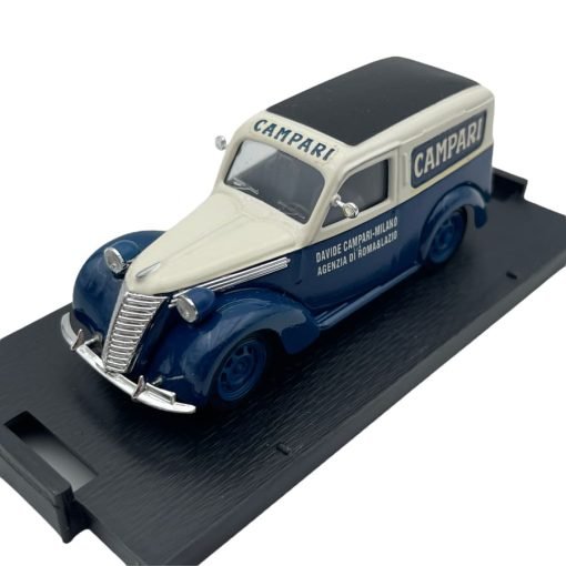 Modellino auto Brumm 1/43 Fiat 1100E Furgone veicolo commerciale Campari Stabilimento di Roma 1952