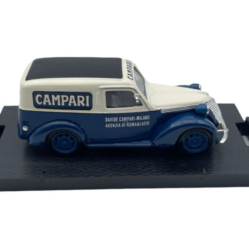 Modellino auto Brumm 1/43 Fiat 1100E Furgone veicolo commerciale Campari Stabilimento di Roma 1952 - immagine 4