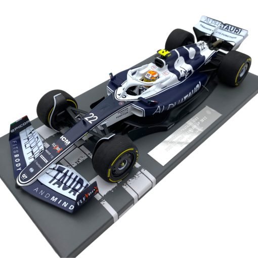 Modellino F1 Minichamps 1/18 Scuderia Alphatauri AT03 Bahrain Gp 2022 #22 Y. Tsunoda Limited Ed.