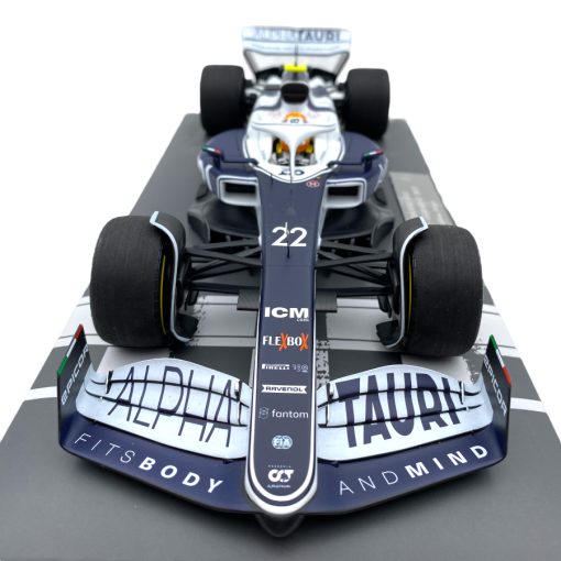 Modellino F1 Minichamps 1/18 Scuderia Alphatauri AT03 Bahrain Gp 2022 #22 Y. Tsunoda Limited Ed. - immagine 2