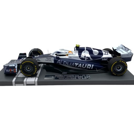 Modellino F1 Minichamps 1/18 Scuderia Alphatauri AT03 Bahrain Gp 2022 #22 Y. Tsunoda Limited Ed. - immagine 3