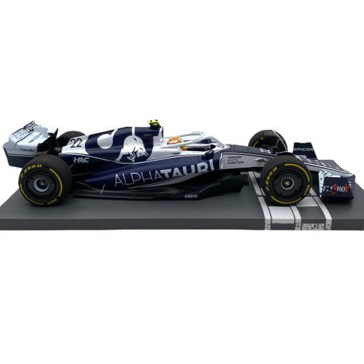 Modellino F1 Minichamps 1/18 Scuderia Alphatauri AT03 Bahrain Gp 2022 #22 Y. Tsunoda Limited Ed. - immagine 5