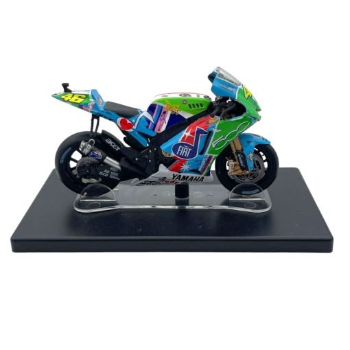 Modellino Moto Atlas 1/18 Yamaha YZR-M1 Assen 2007 #46 V. Rossi - immagine 2
