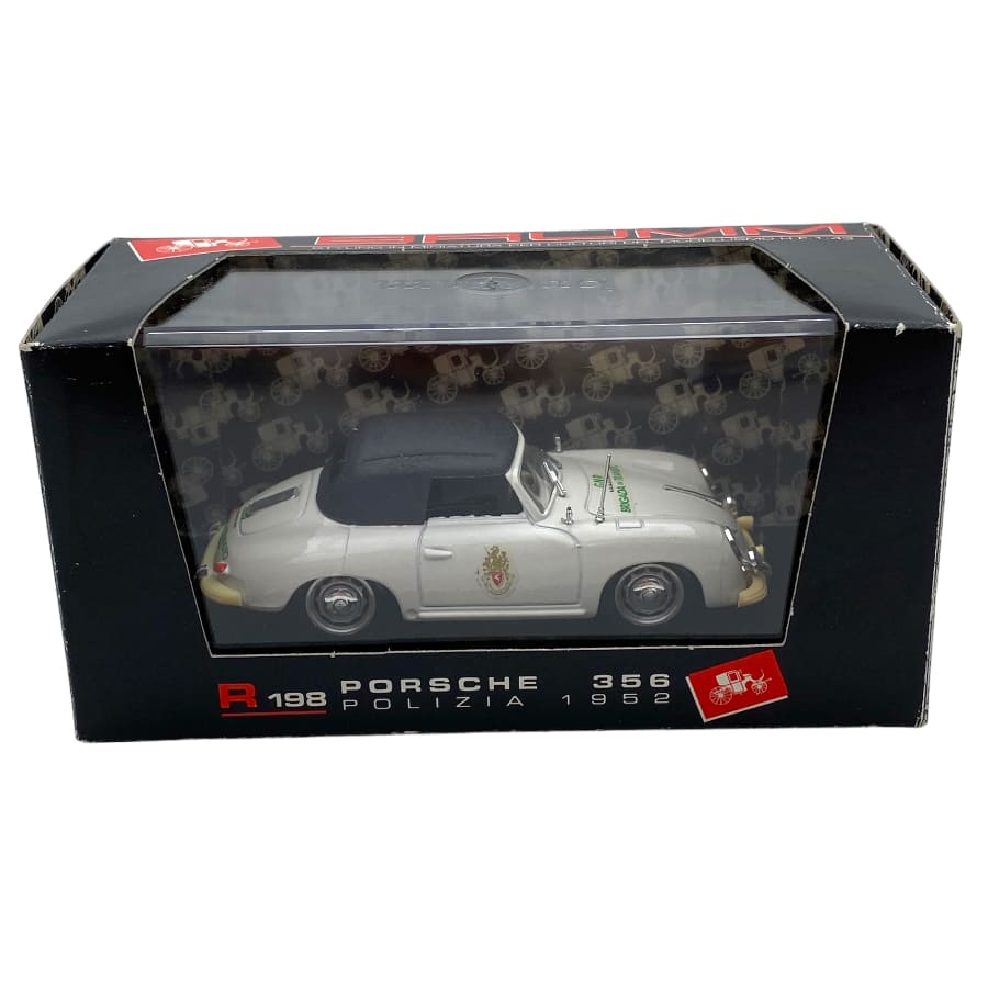 Modellino Auto Brumm 1/43 Porsche 356 Polizia 1952