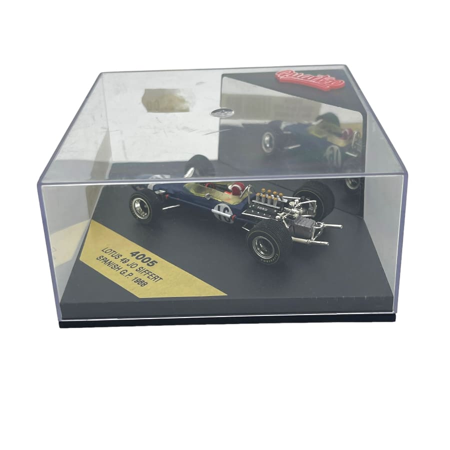 Modellino F1 Quartzo 1/43 Lotus 49 Jo Siffert Spanish Gp Modellino F1 Quartzo 1/43 Lotus 49 Jo Siffert Spanish Gp