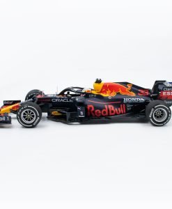 max verstappen red bull racing honda rb16b formula 1 vincitore gp abu dhabi 2021 edizione limitata 1 18 3