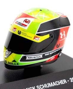 mick schumacher casco miniatura 2020 1 8 6