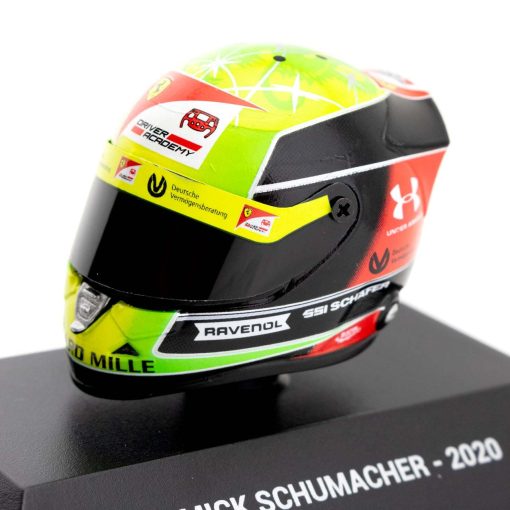 mick schumacher casco miniatura 2020 1 8 6