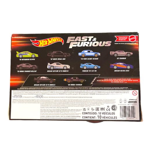 Box Set Modellini Hotwheels 1/64 Fast & Furious - immagine 4