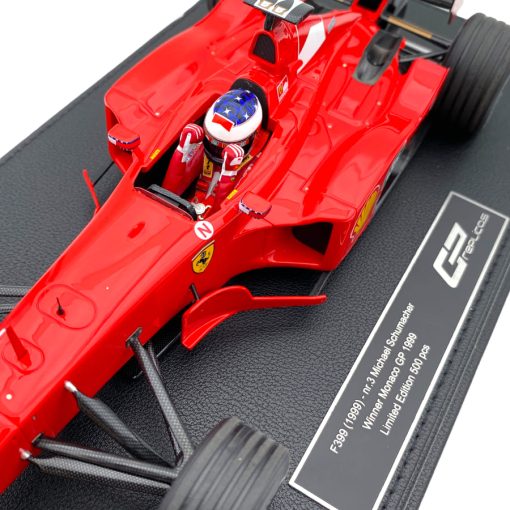 Modellino F1 GP Replicas 1/18 Ferrari F399 1999 Winner Monaco GP #3 M. Schumacher W/Pilot - immagine 7