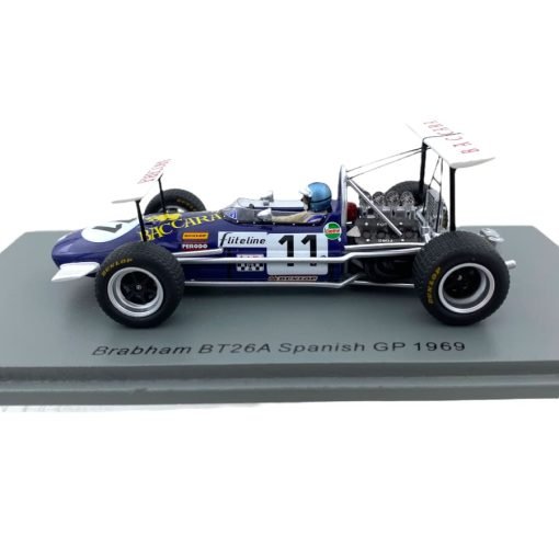 Modellino F1 Spark Model 1/43 Brabham BT26A Spanish GP 1969 #11 P. Courage - immagine 2