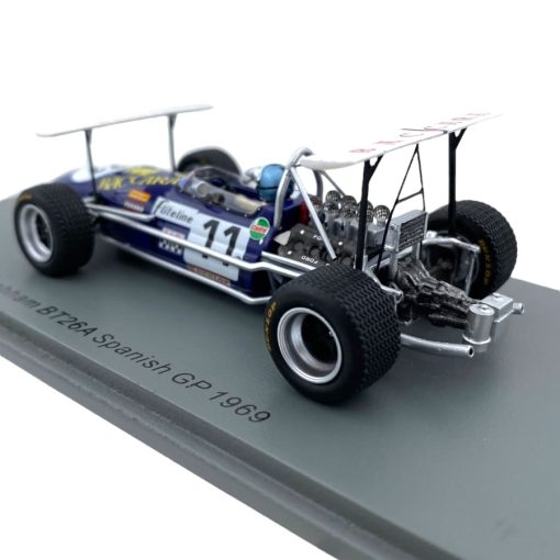 Modellino F1 Spark Model 1/43 Brabham BT26A Spanish GP 1969 #11 P. Courage - immagine 3
