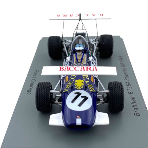 Modellino F1 Spark Model 1/43 Brabham BT26A Spanish GP 1969 #11 P. Courage - immagine 5