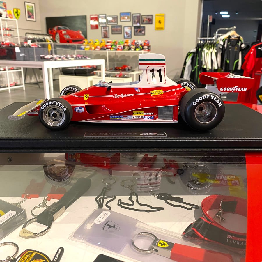 Modellino F1 GP Replicas 1/12 Ferrari 312 T Winner Italy GP Monza