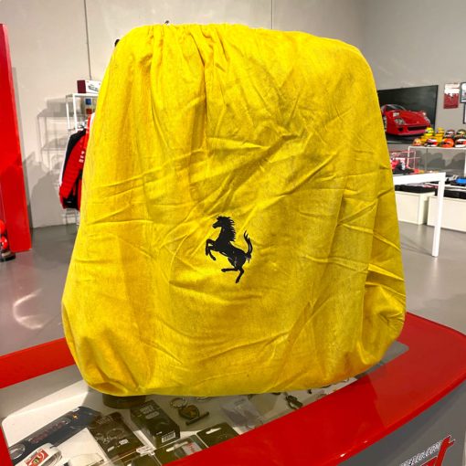 Valigia Tracolla Schedoni x Ferrari in Pelle Rossa - immagine 6