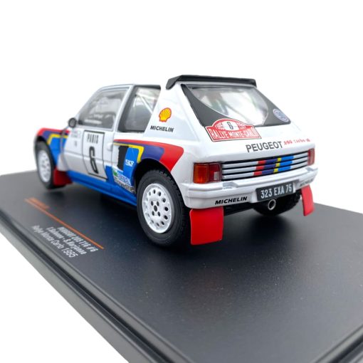 Modellino Auto Ixo Model 1/24 Peugeot 205 T16 Rally Monte Carlo 1985 #6 Salonen - Harjanne - immagine 2