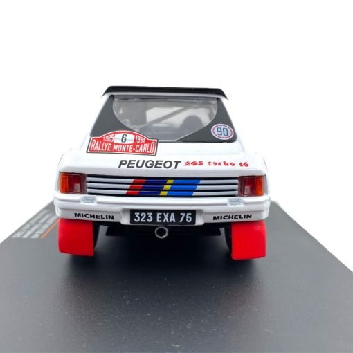 Modellino Auto Ixo Model 1/24 Peugeot 205 T16 Rally Monte Carlo 1985 #6 Salonen - Harjanne - immagine 3