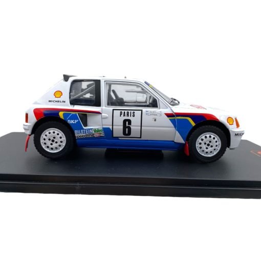 Modellino Auto Ixo Model 1/24 Peugeot 205 T16 Rally Monte Carlo 1985 #6 Salonen - Harjanne - immagine 4